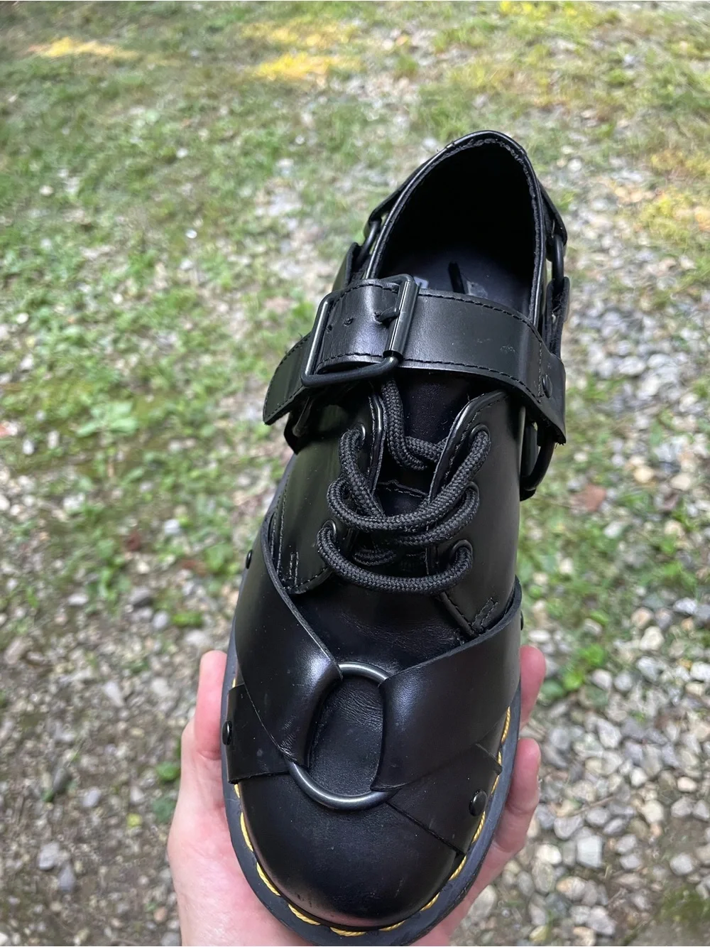 Dr Martens 1461 Quad Harness Oxford Shoes Size 6